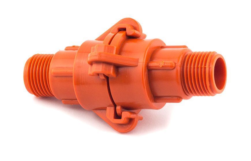 З'єднання 1/2"х1/2" різьба зовнішня (універсальне, роз'ємне) №217 фото